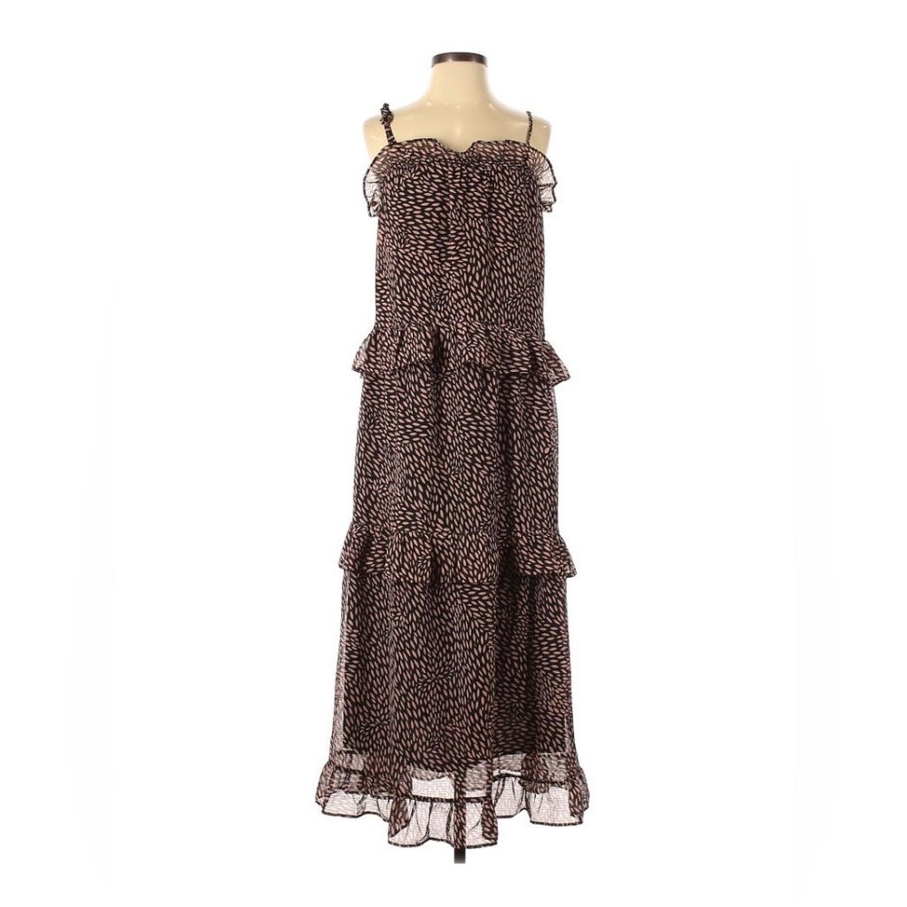Who What Wear Tiered Maxi Dress